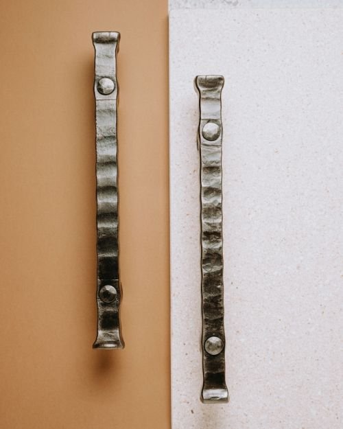 Set Handmade Door Handle Square