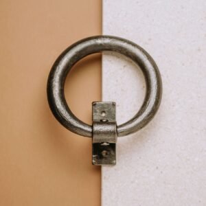 Ensemble de poignées de porte ovales faites à la main