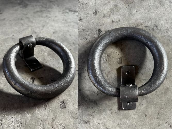 Σετ Χειροποίητα Χερούλια Πόρτας Οβάλ