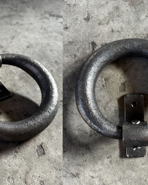 Σετ Χειροποίητα Χερούλια Πόρτας Οβάλ