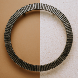 Poignée de porte forgée - Anneau